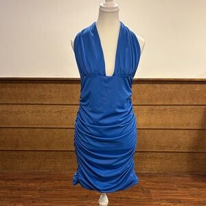 Princess Polly Royal Blue Backless Dress